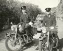Bill McCormack and rick Hodgson on traffic patrol